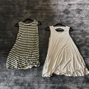 2 Size Small T-Shirt Dresses (GB, American Eagle)